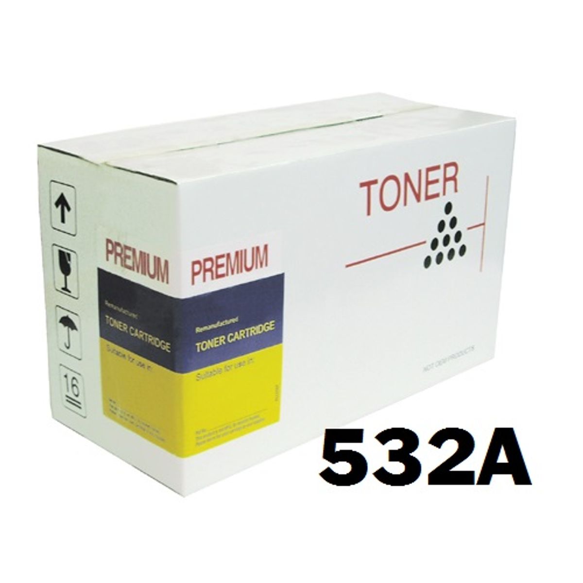 HP 532A Gul Toner Kompatibel