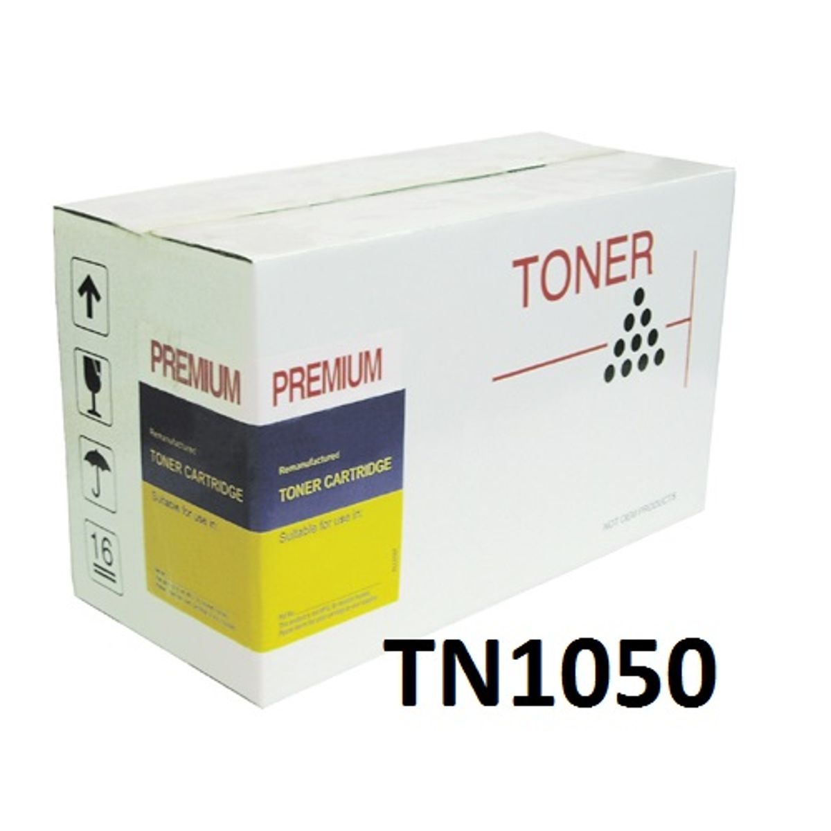 Brother TN1050 sort lasertoner Kompatibel