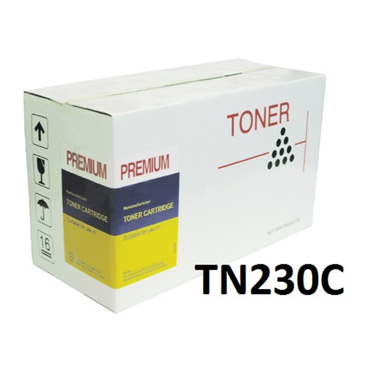 Brother TN230C Cyan toner kompatibel