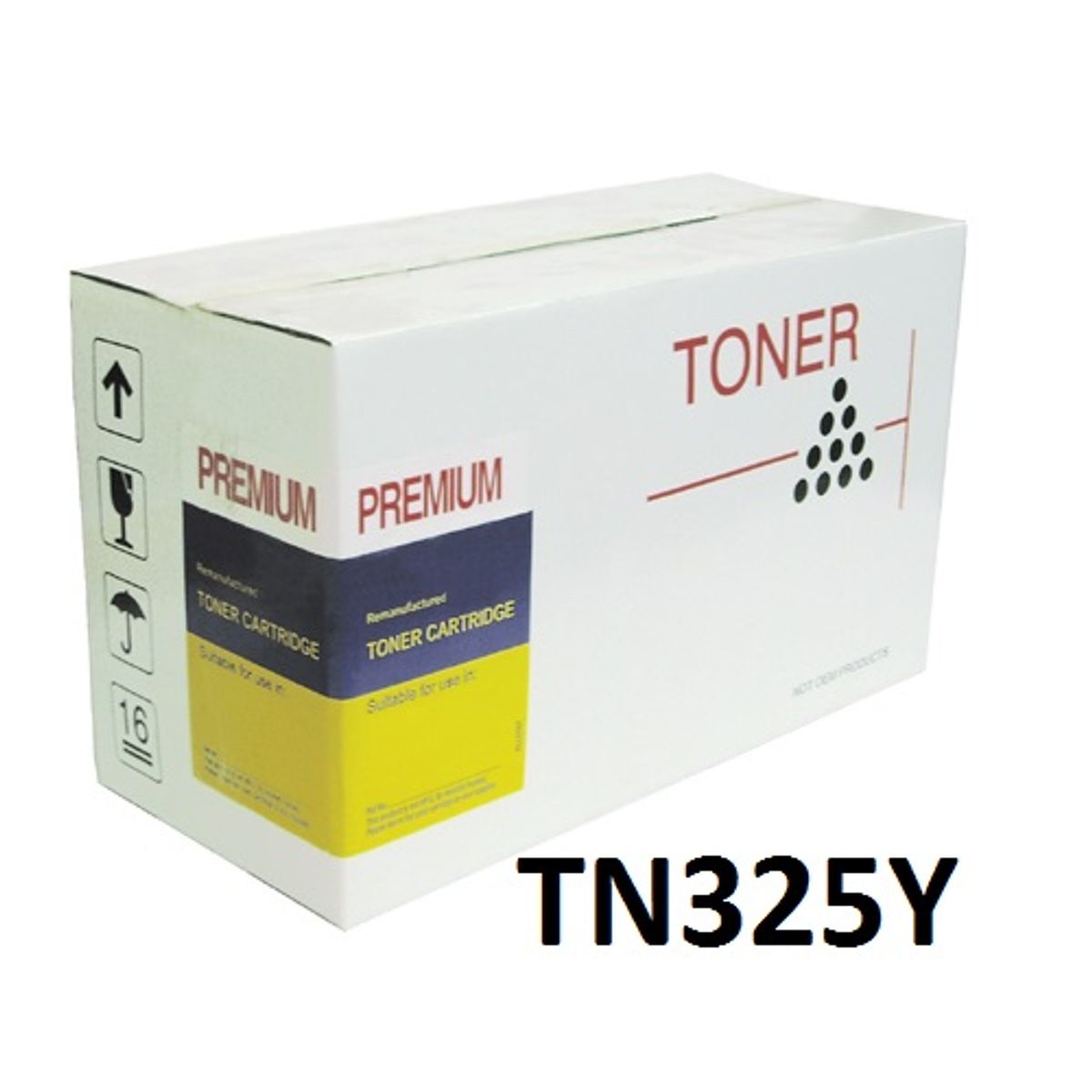 Brother TN325Y Gul toner Kompatibel