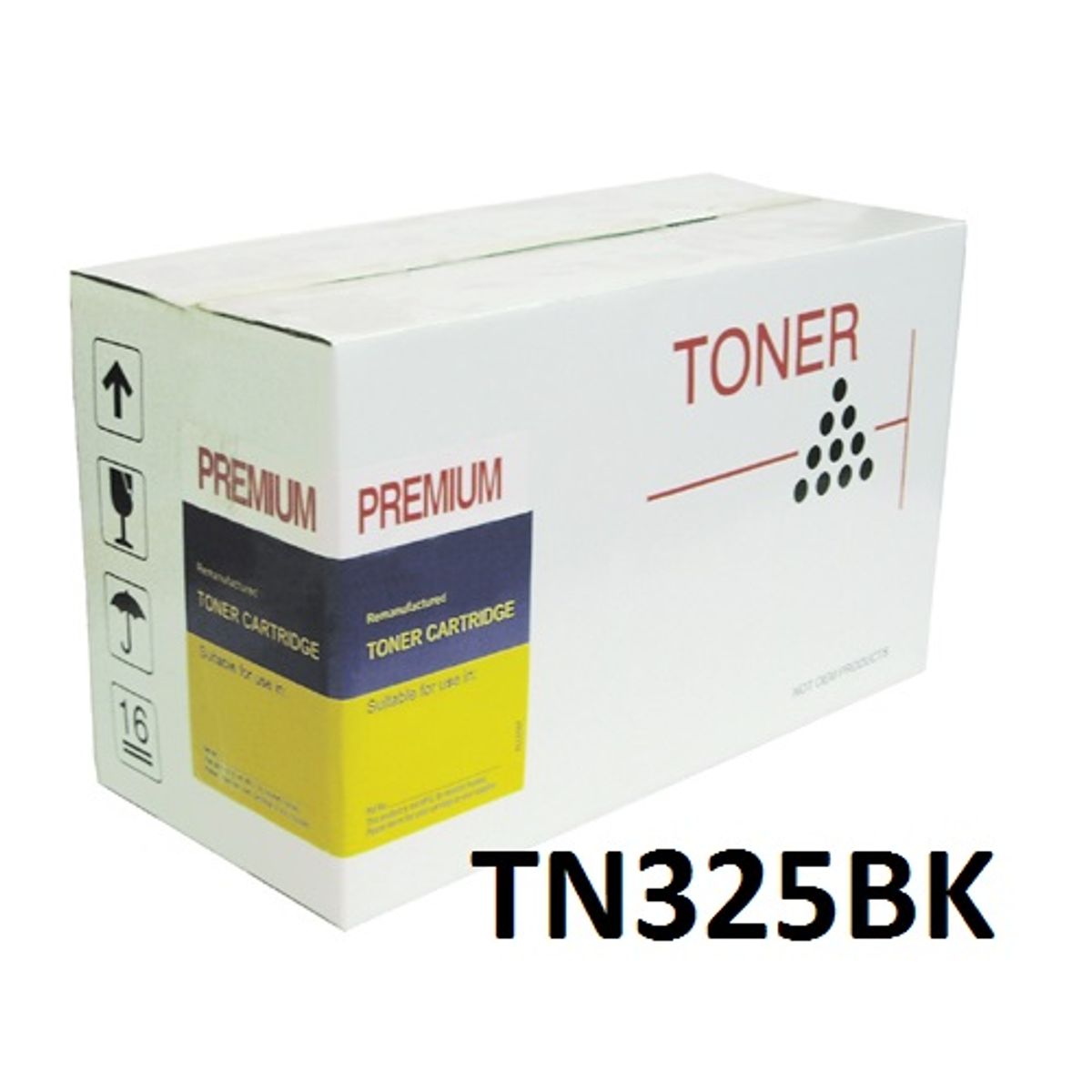 Brother TN325BK Sort Toner Kompatibel