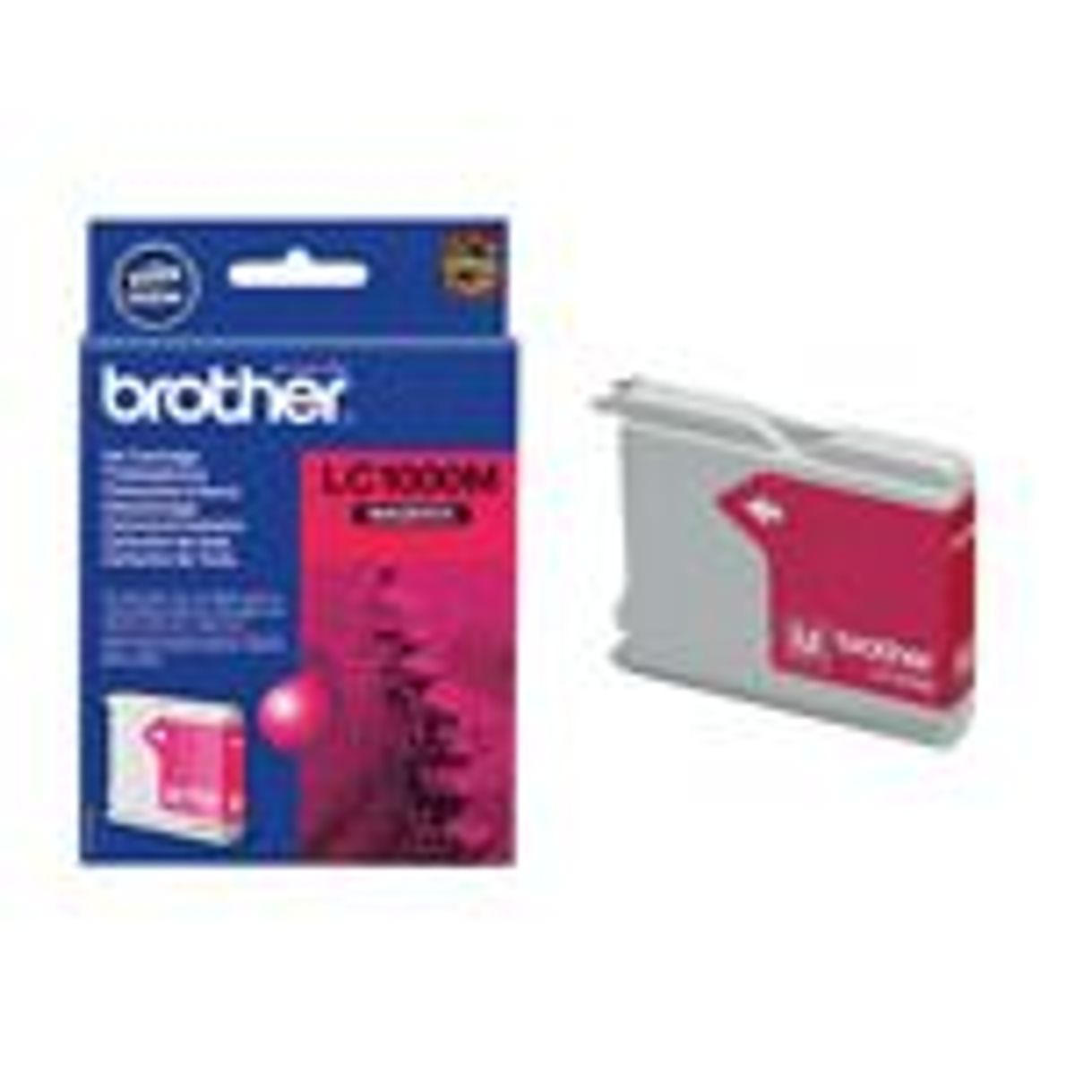 Brother LC1000M Magenta Blækpatron Original