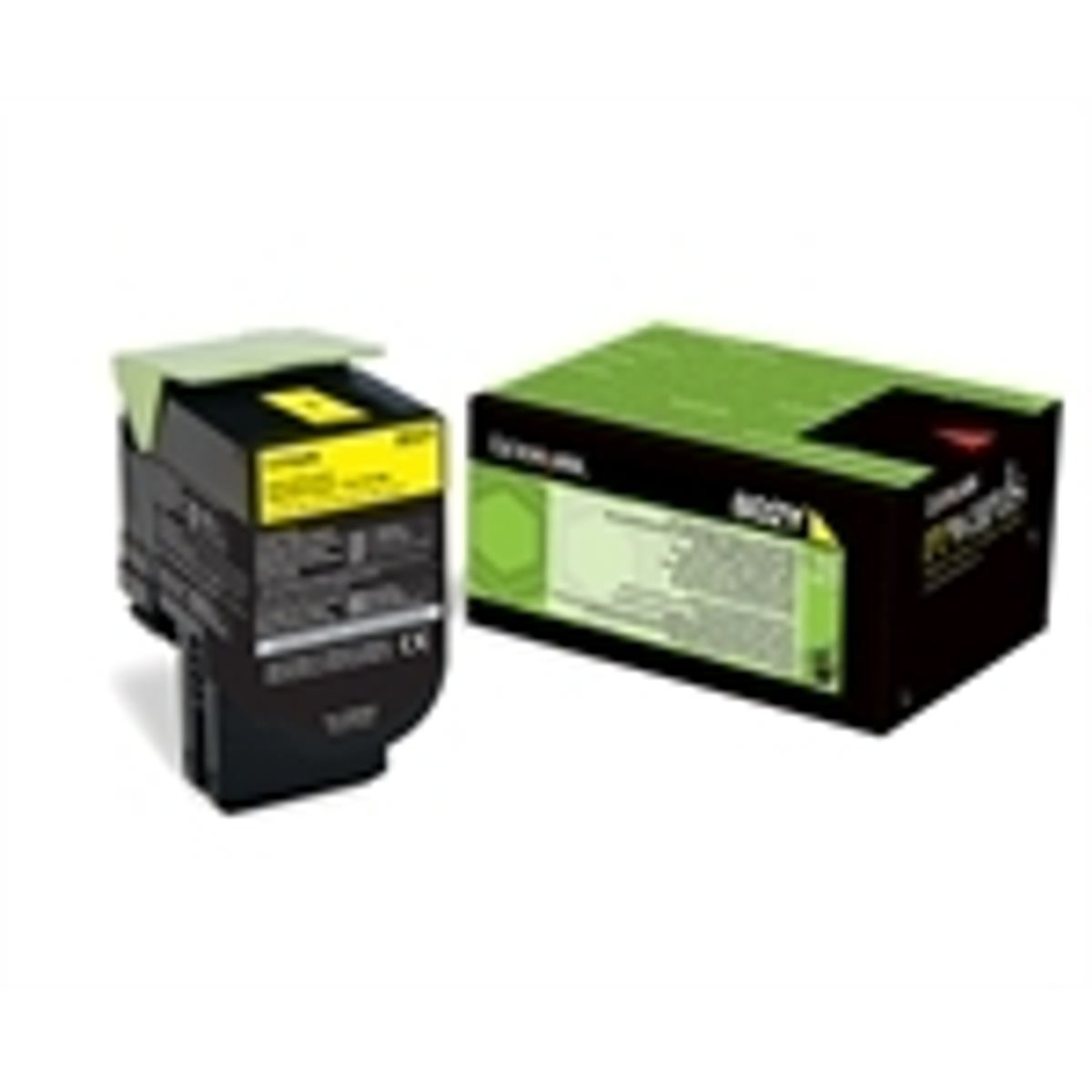 Lexmark 80C2SY0 toner Gul Original