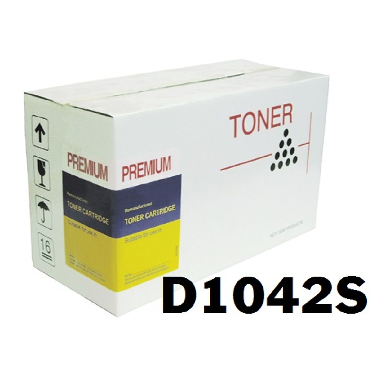 Samsung MLT-D1042S Sort Toner Kompatibel