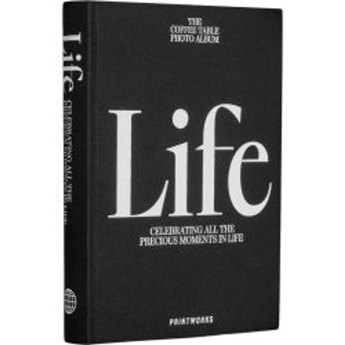 Printworks CoffeeTable PhotoBook Life Black - Fotoalbum