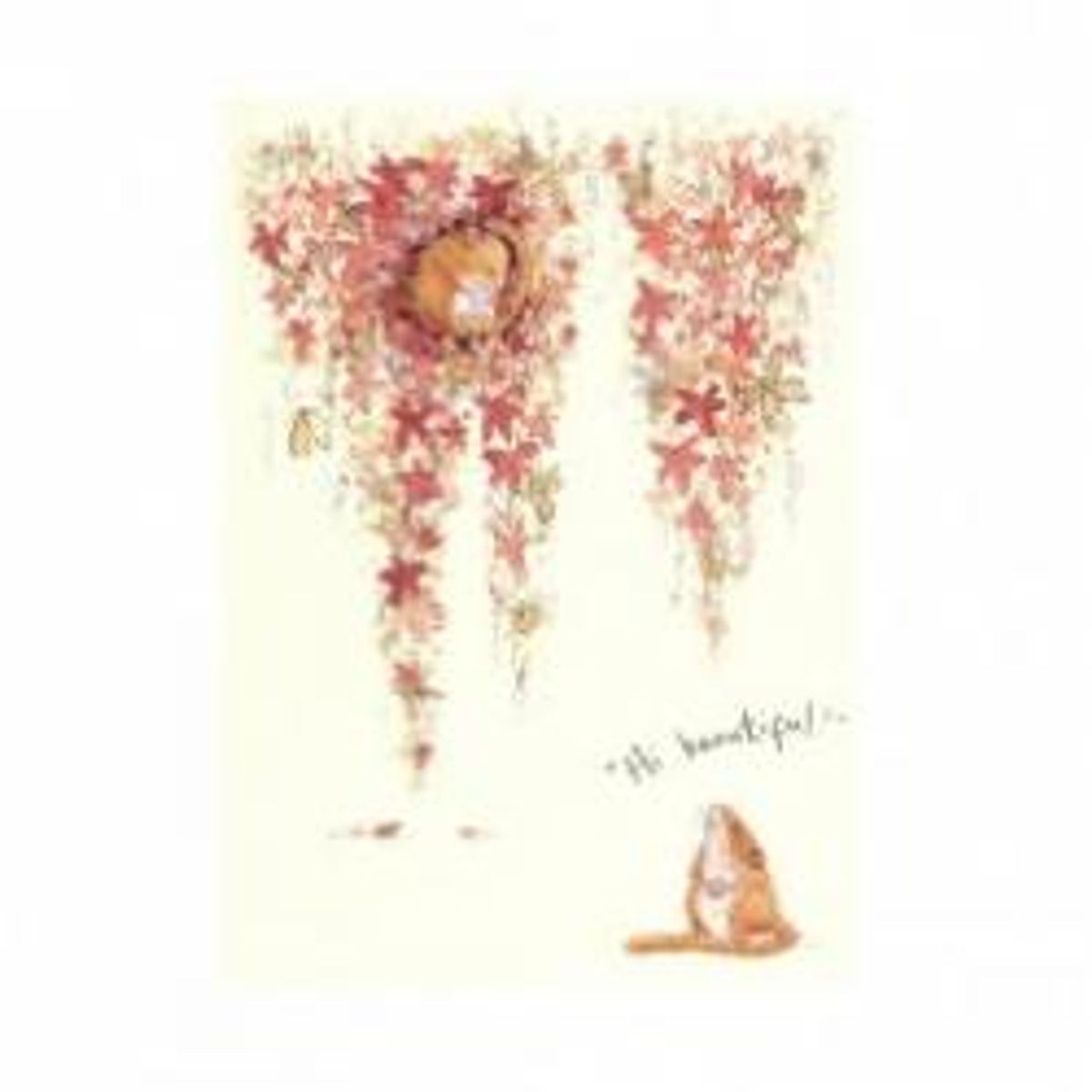 Two Bad Mice Greeting Card Hi Beautiful - Kort