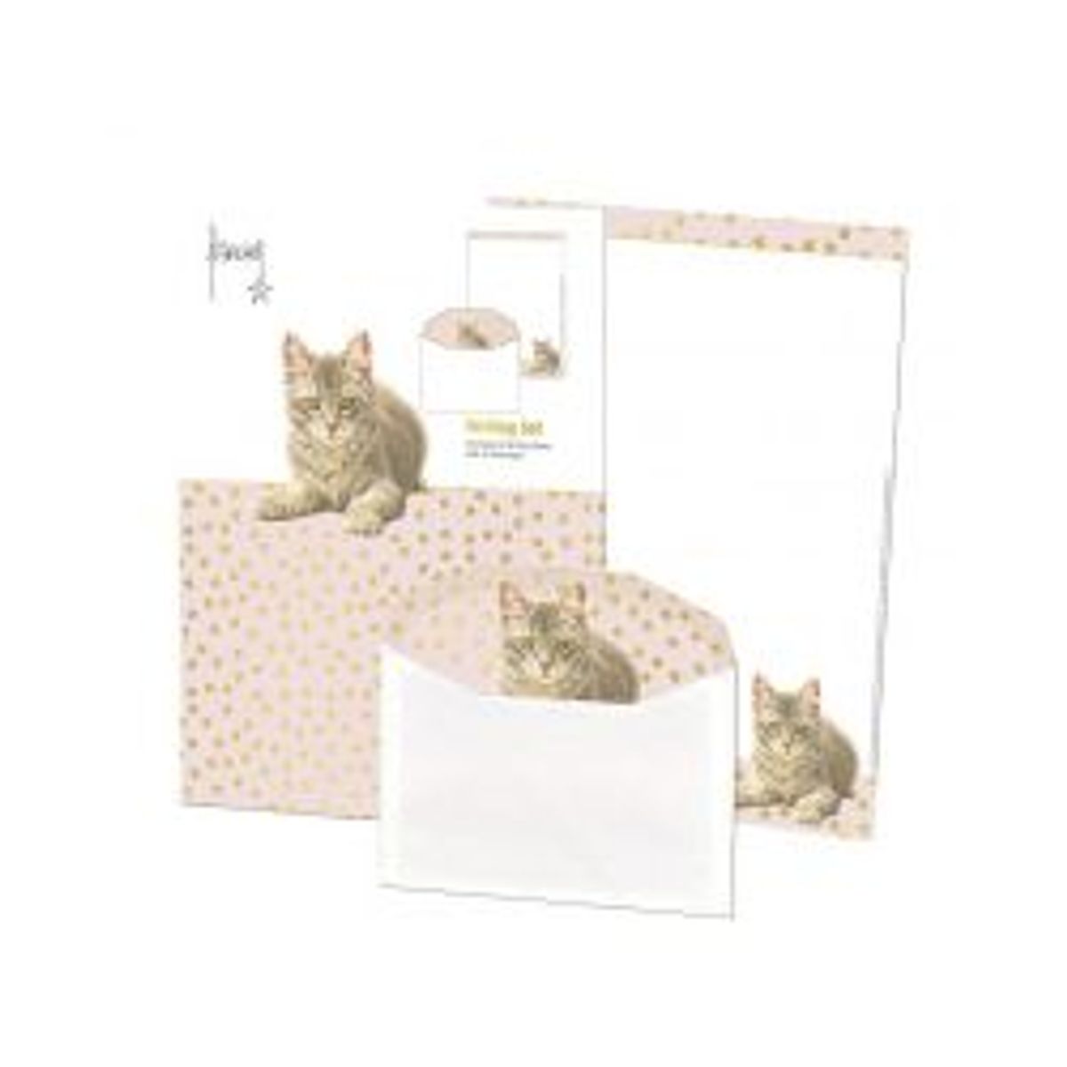 Bekking & Blitz Writing Set Kitten - Brevpapir