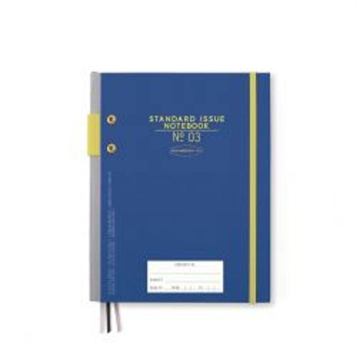 Designworks Ink Writing Book Standard Issue - Cobalt Blue & Lemon - Notesbog