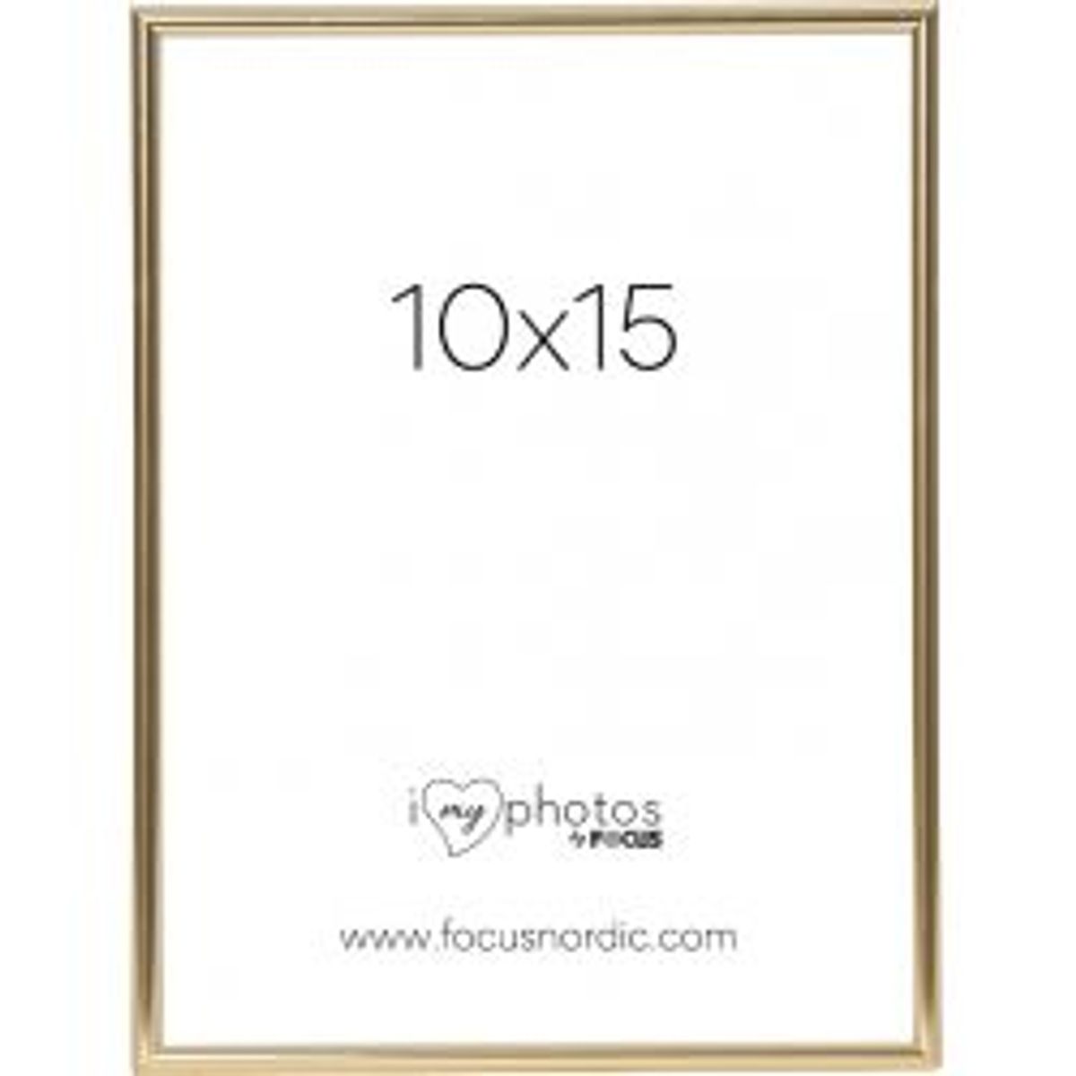 Focus Can-Can Shiny Gold 10x15 - Ramme