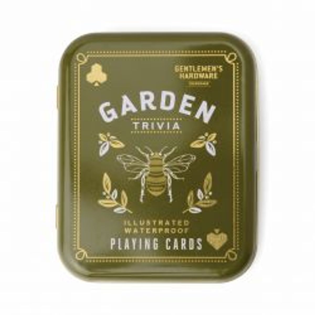 Gentlemen's Hardware Waterproof Playing Cards With Garden Tips - Spil