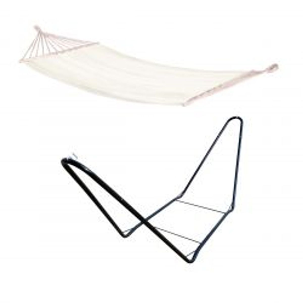 LA SIESTA Chillounge Sunrise Set (single, Beach, Black) - Hængekøje