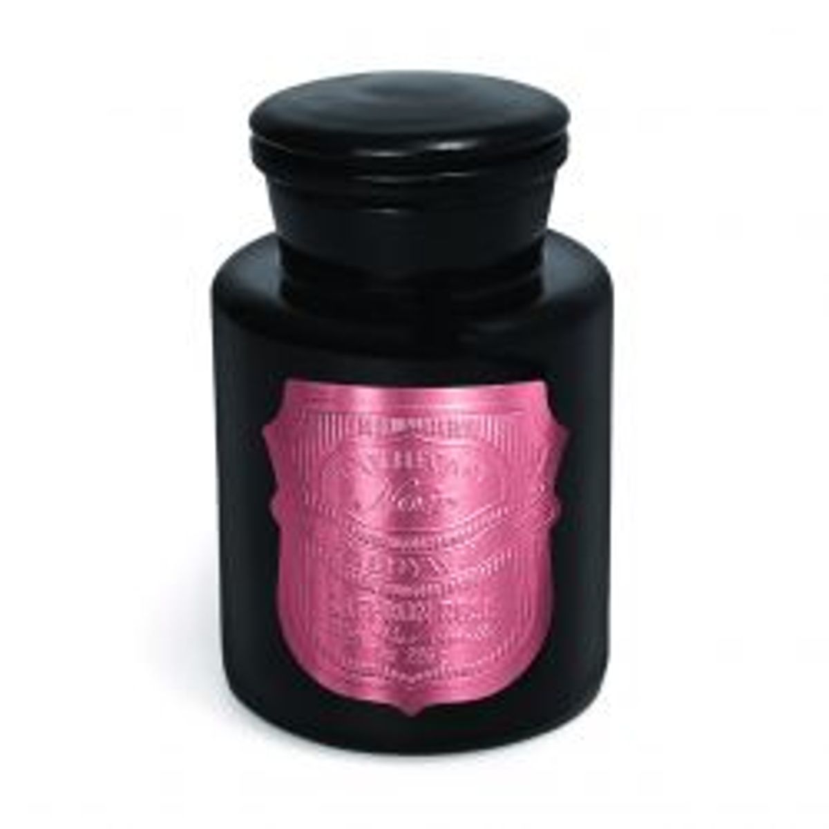 Paddywax Scented Candle Apothecary Noir, Saffron Rose - Duftlys