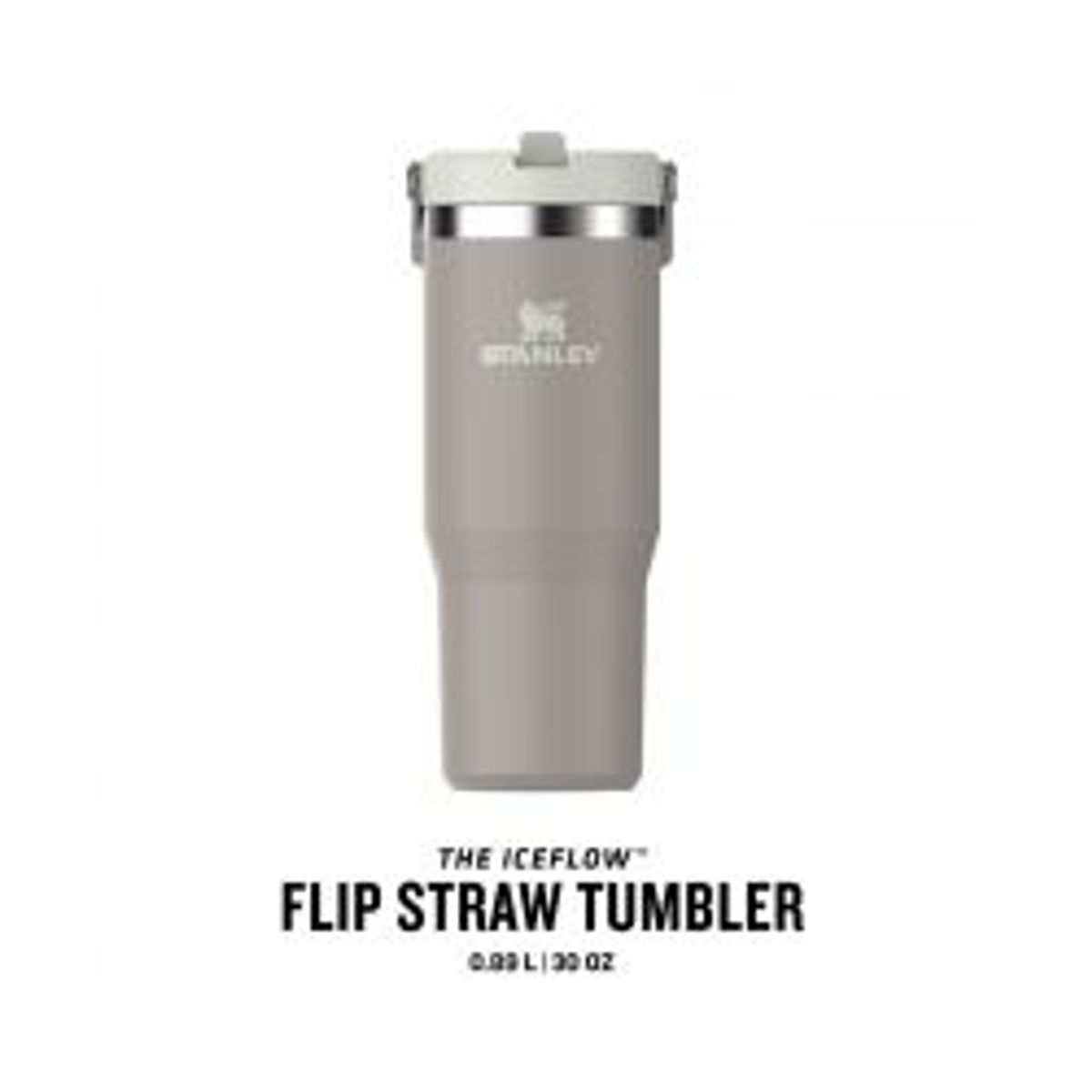 Stanley The Iceflowâ¢ Flip Straw Tumbler 0.89l Ash - Termokrus