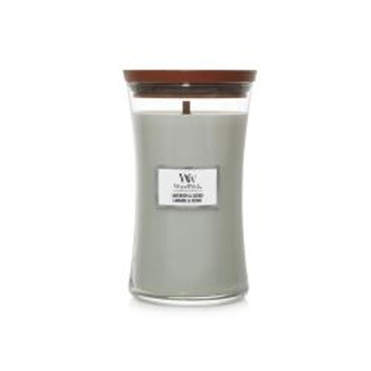 WoodWick Large - Lavender & Cedar - Duftlys