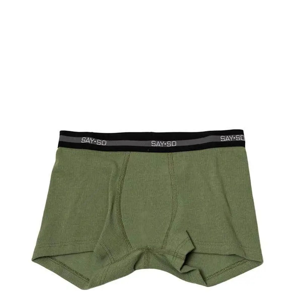 Mørkegrøn boxershorts tween drenge