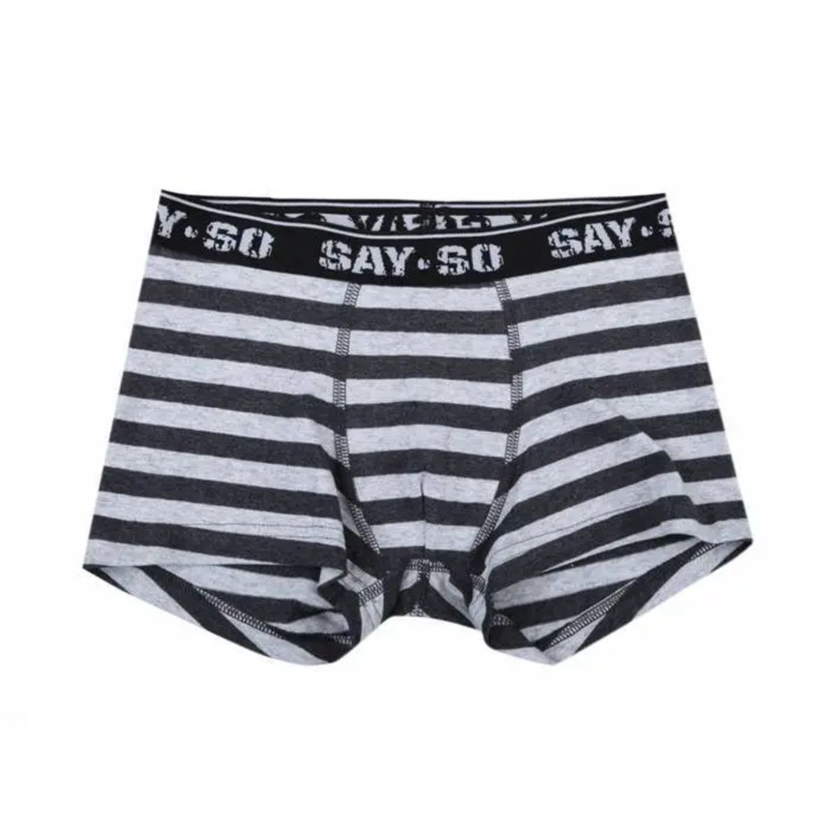 Boxershorts grå strib Say so