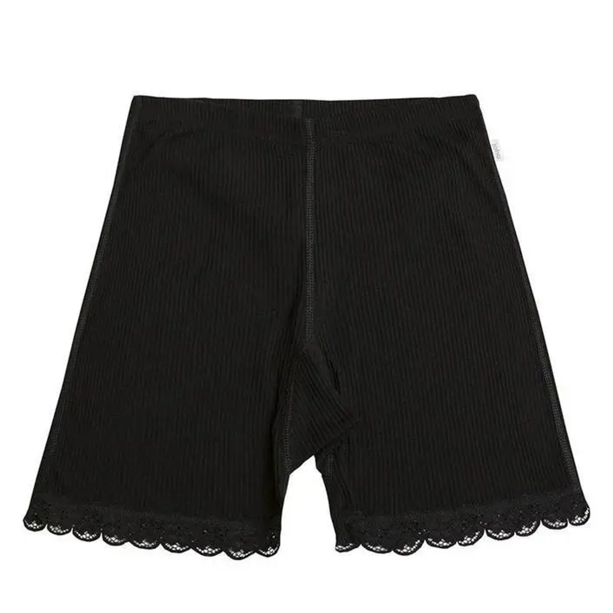 Shorts til kvinder i sort 30% silke