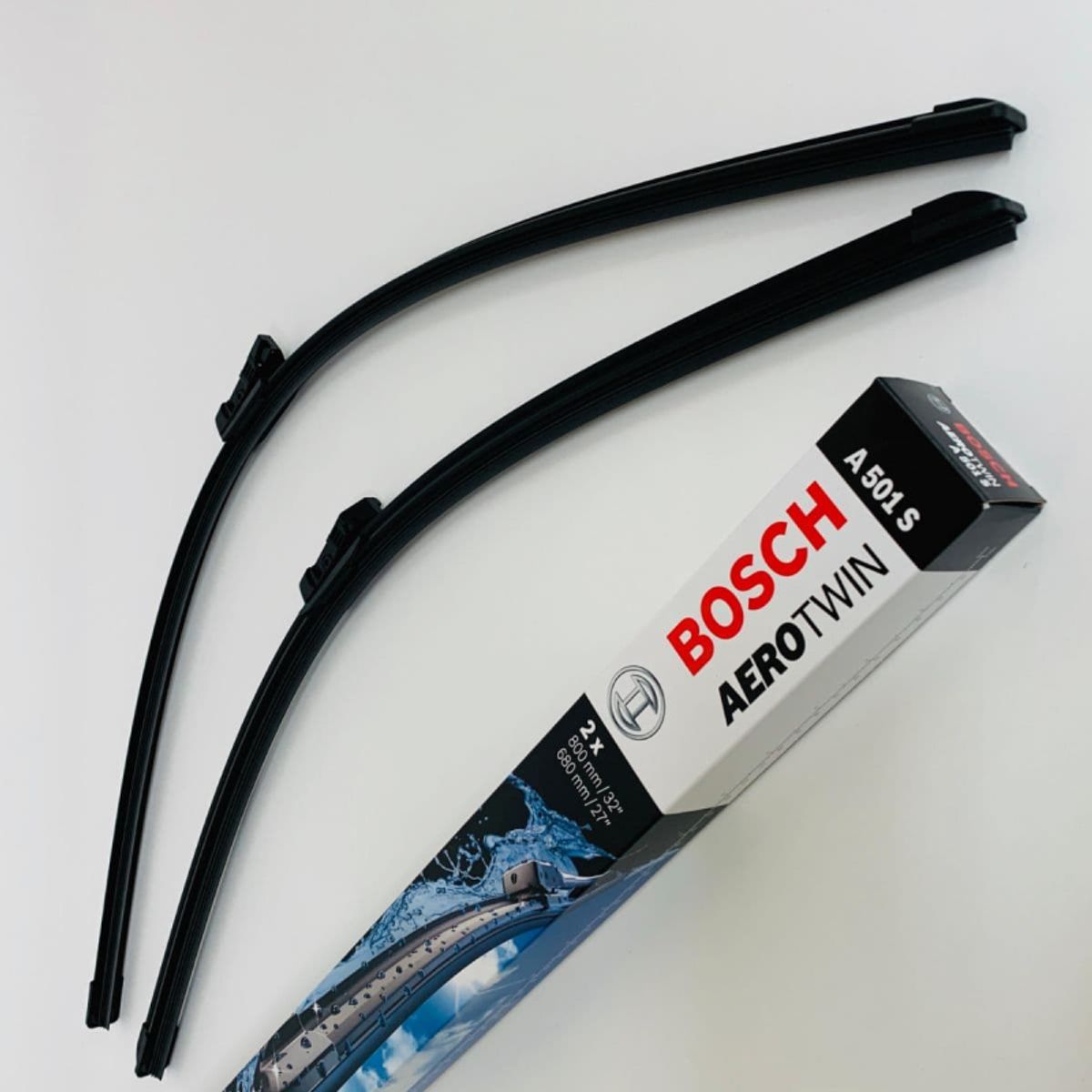 A501S Bosch Aerotwin Viskerblade / Fladblade sæt 800+680mm