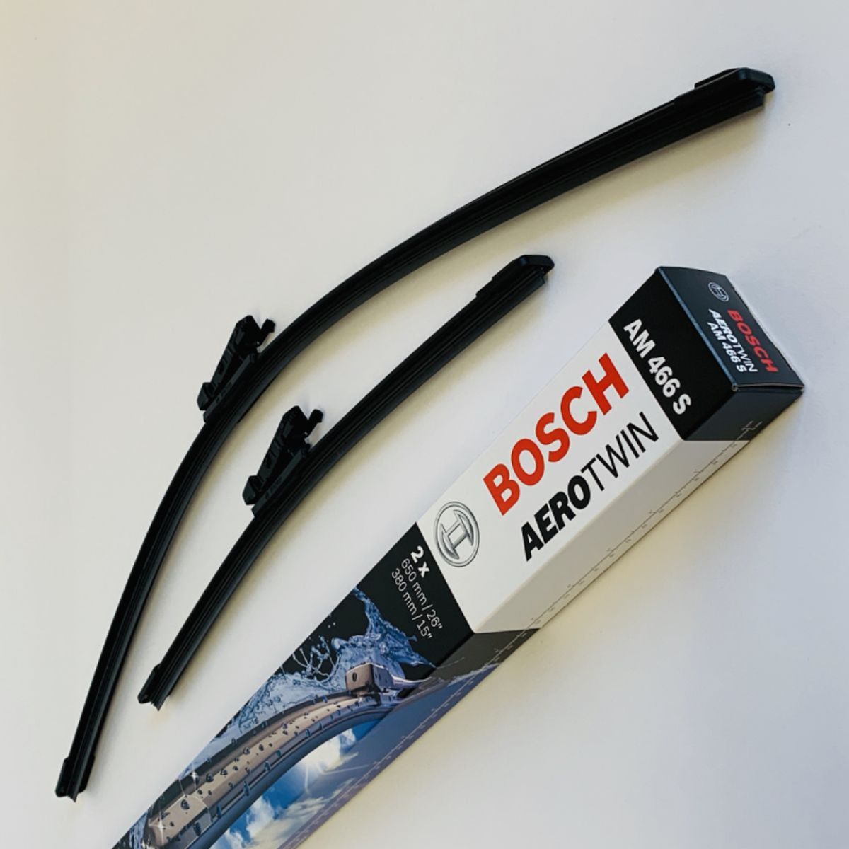 AM466S Bosch Aerotwin Viskerblade / Fladblade sæt 650+380mm