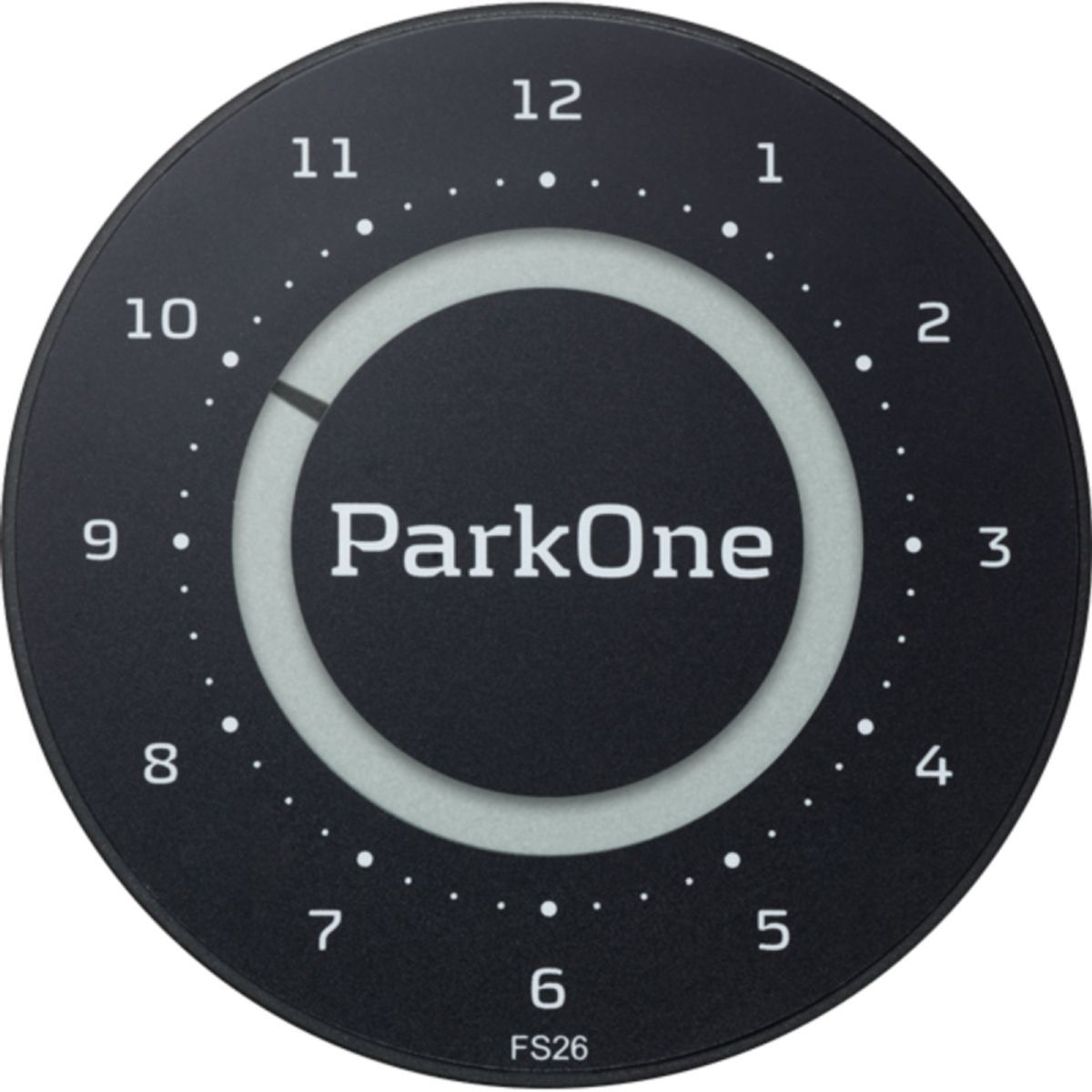 ParkOne 2 parkerings ur, Carbon/Black (FS26) fra Needit