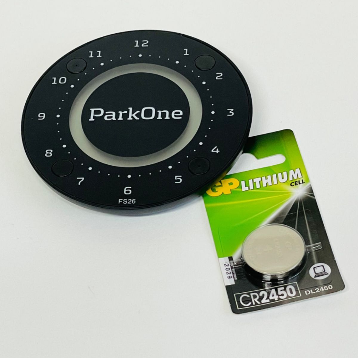 Batteri pakke til ParkOne & ParkOne 2 parkeringsurer