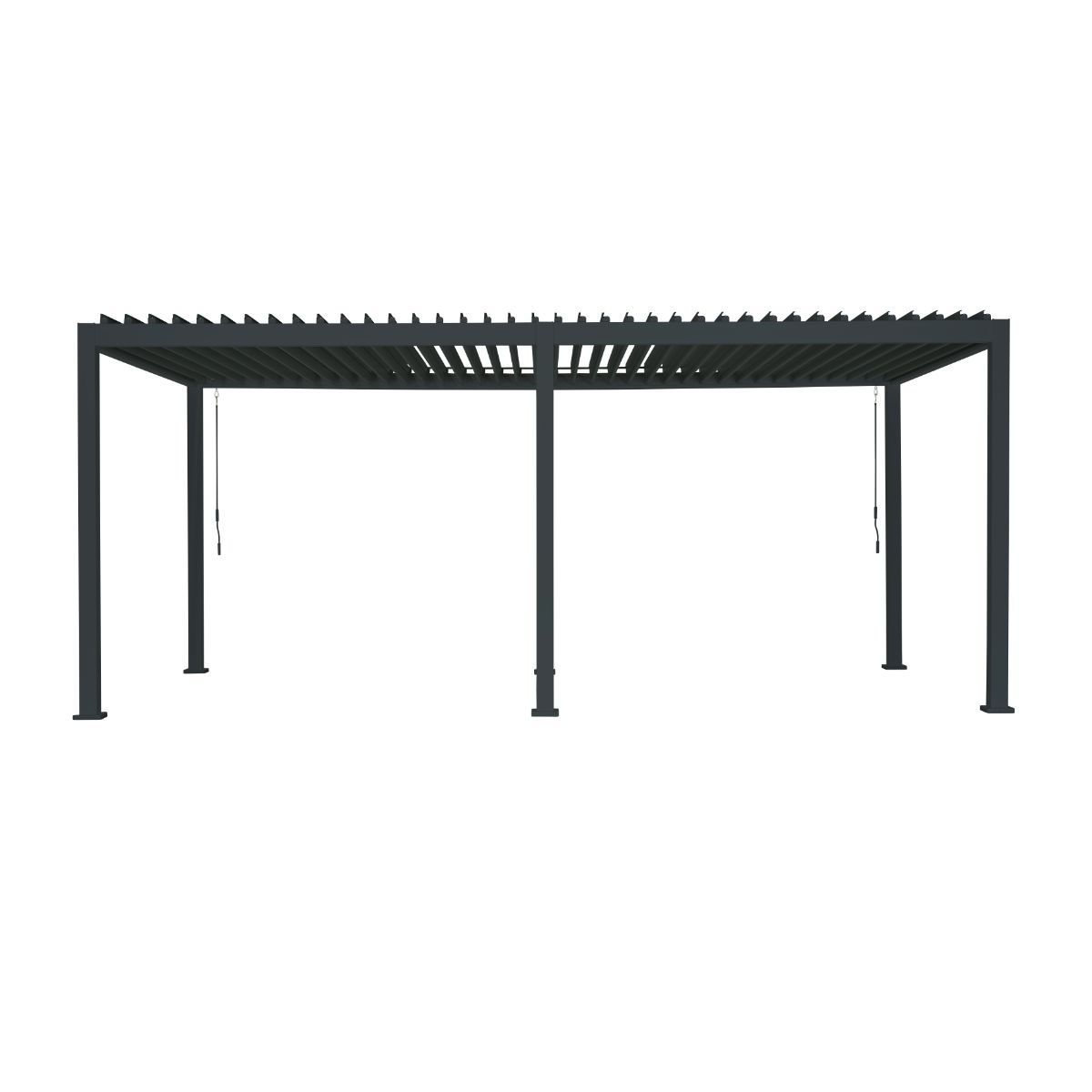 Mirador Pergola 3x6m, antracitgrå