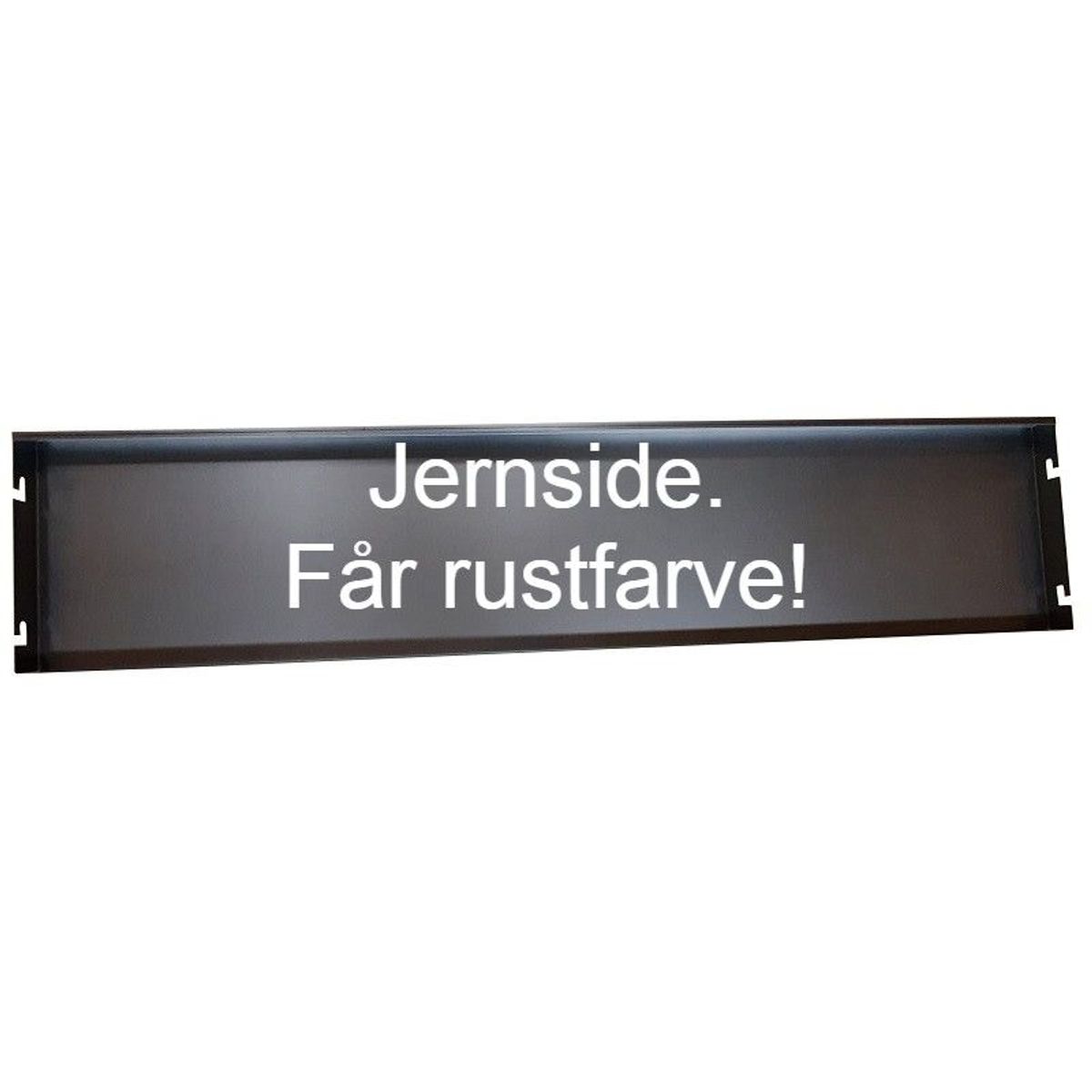 Supplerings B-side jern 25 cm høj, 114 cm lang