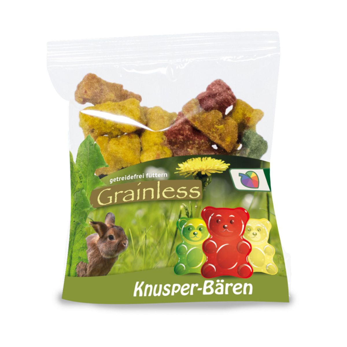 Knasebamser til gnavere, kornfrie snacks