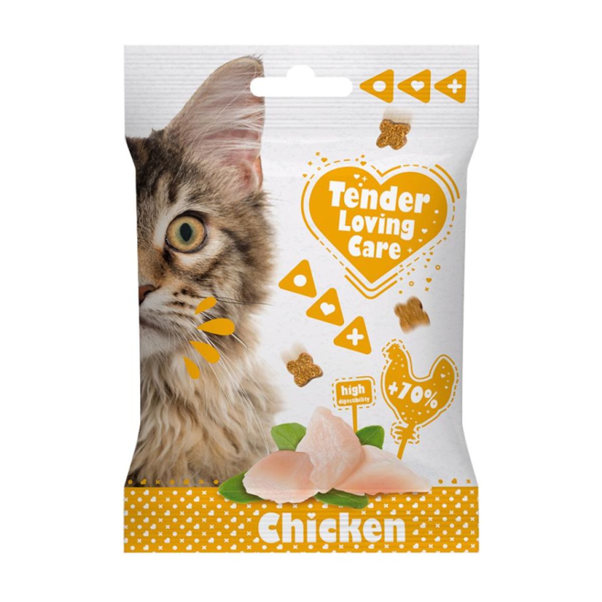 TLC Soft snack med kylling til katte - 50 gram