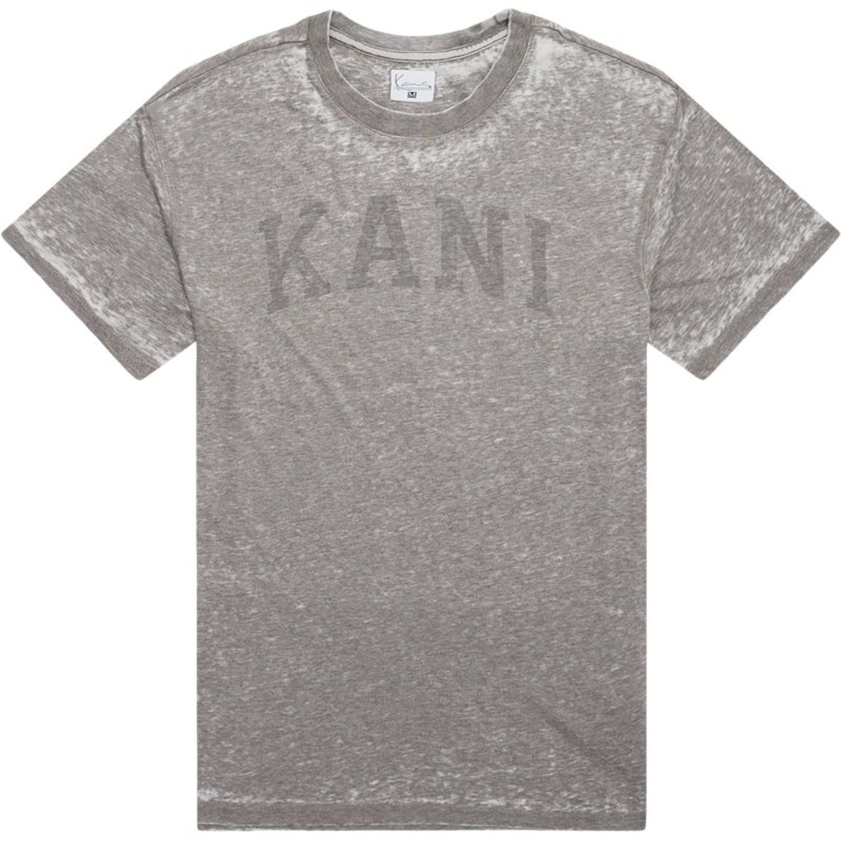 Karl Kani Serif Burnout Tee Antrasite