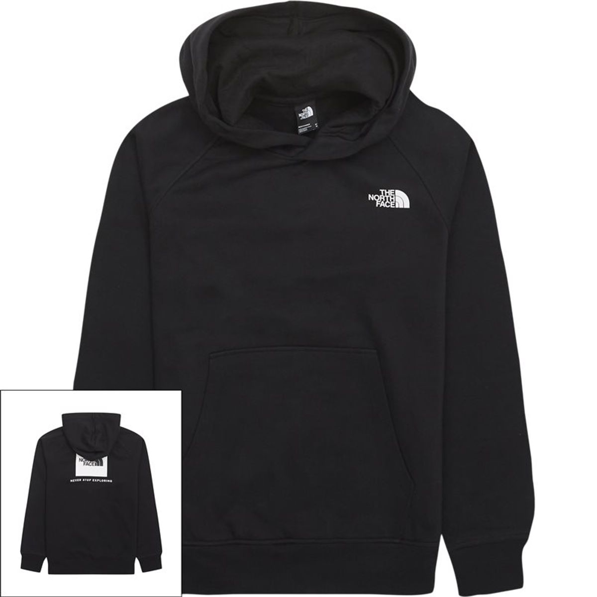 The North Face Raglan Redbox Hoodie Sort