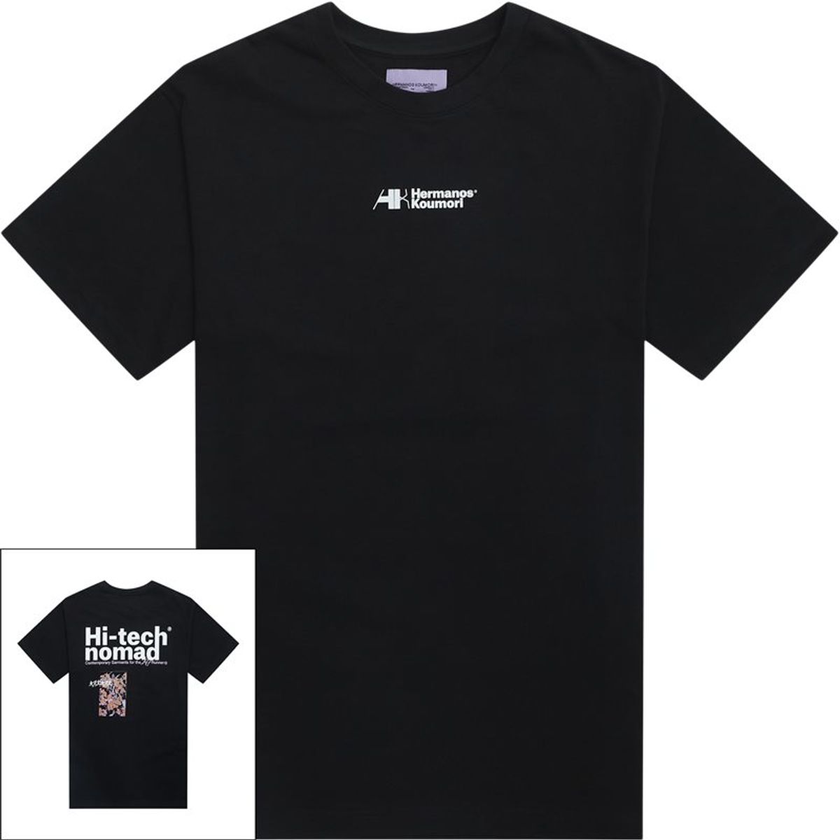 Hermanos Koumori Hi-tech Nomad T-shirt Black