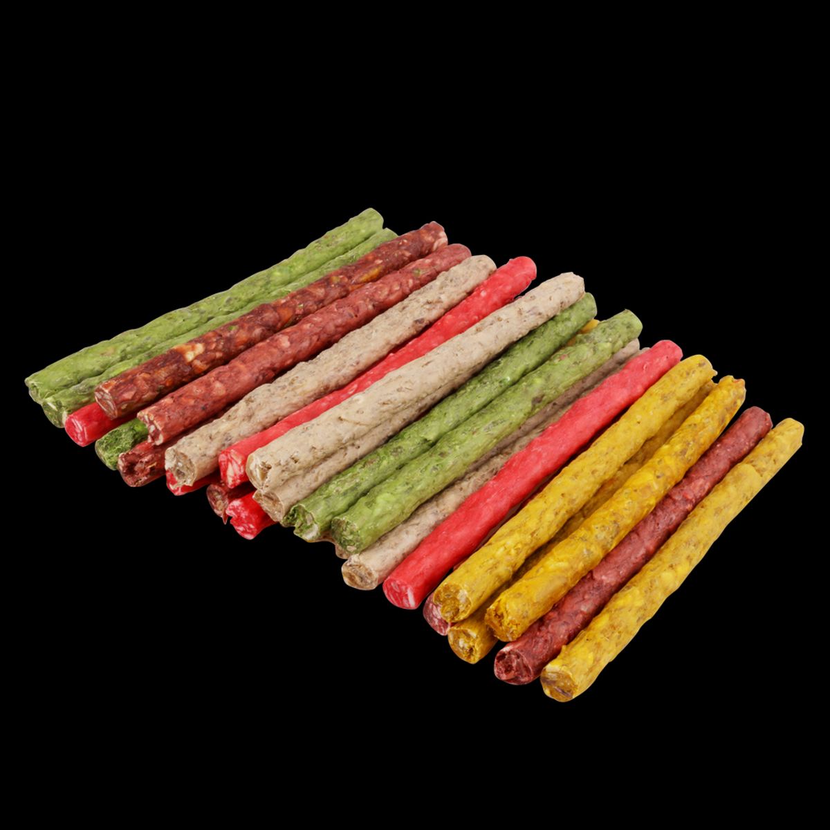 Munchy Sticks 02 - 12,5 x 0,9-1 cm Farve - 20 stk/Pose