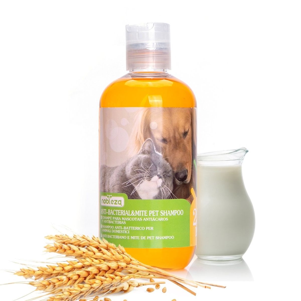 Anti-Bakteriel Midt Dæmpende Hundeshampoo, 250ml - Orange