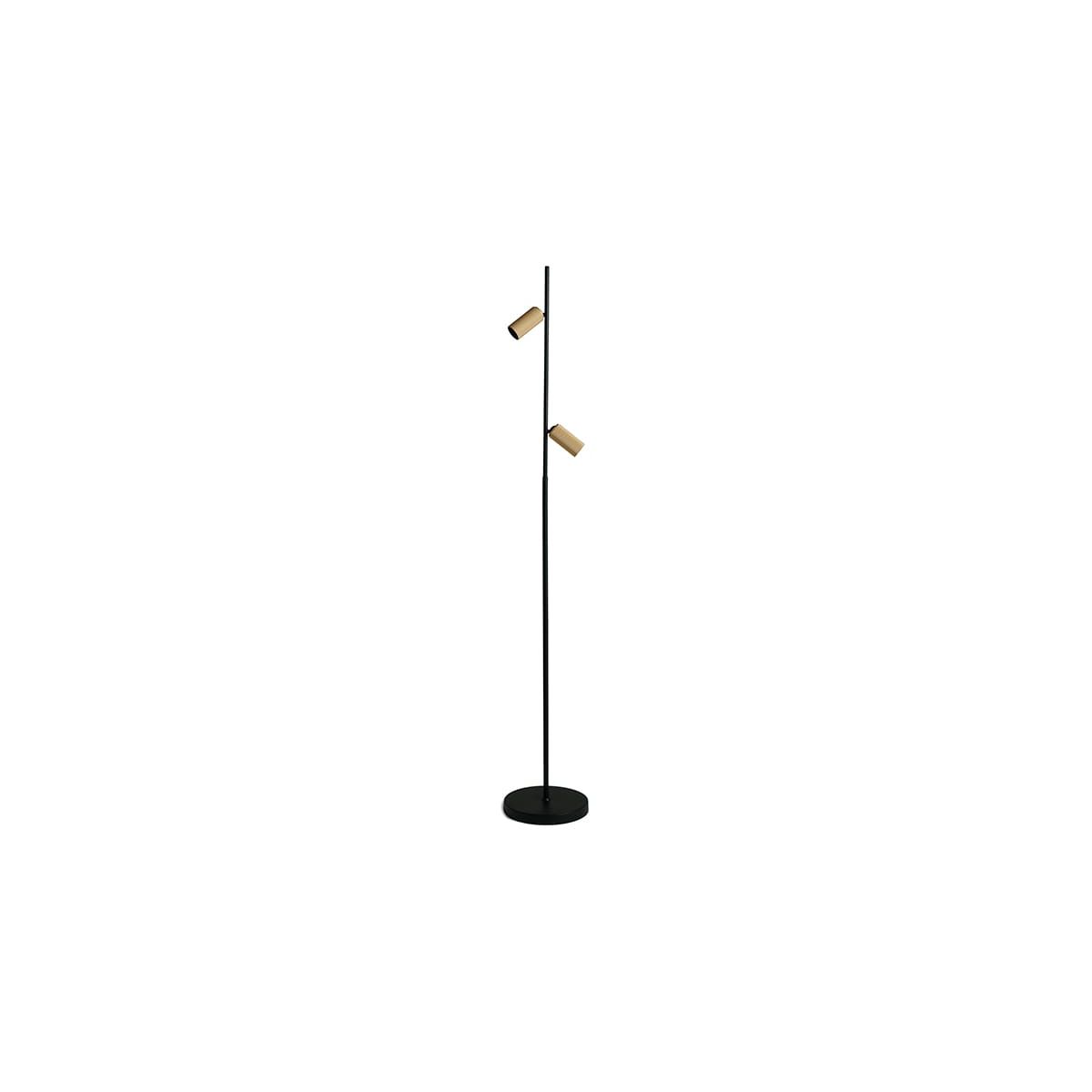 Decor Floor Double - Decor Floor Double F2 LED - Black/Brass