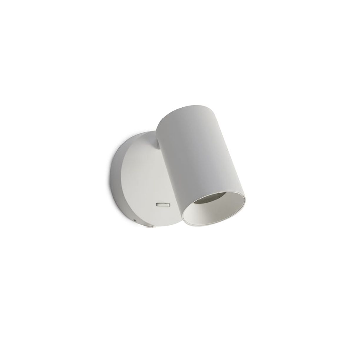 SpotOn1 Circle Wall W.Switch - SpotOn1 Circle Wall W.Switch GU10 - White