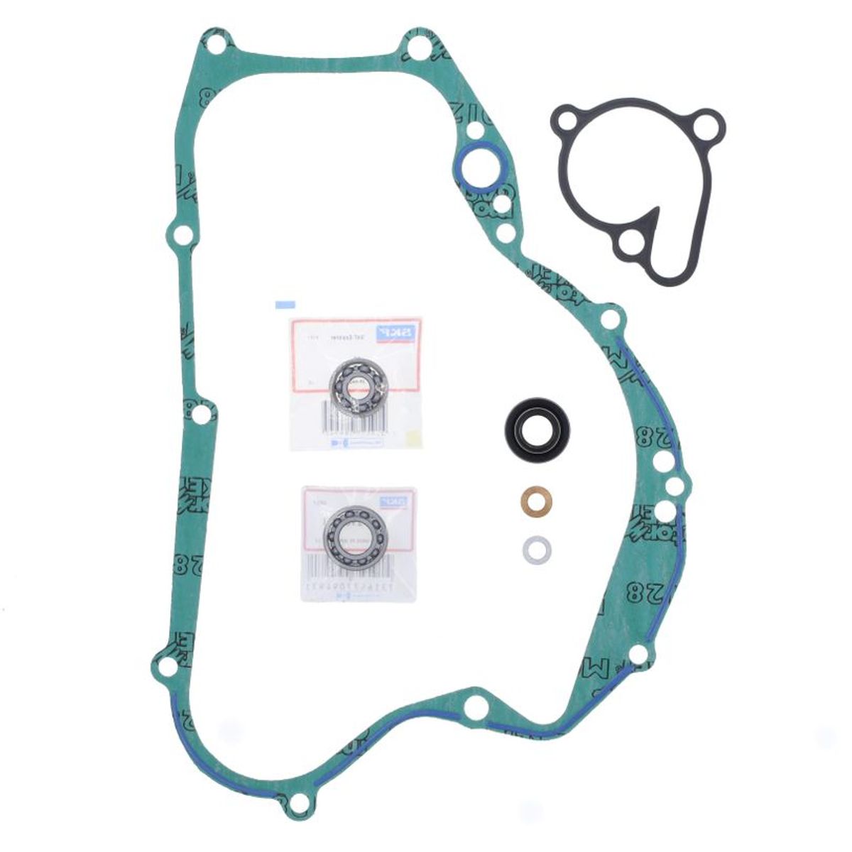 Water Pump Gasket Kit & Bearings Suzuki 125 RM 01-03 - P400510475002