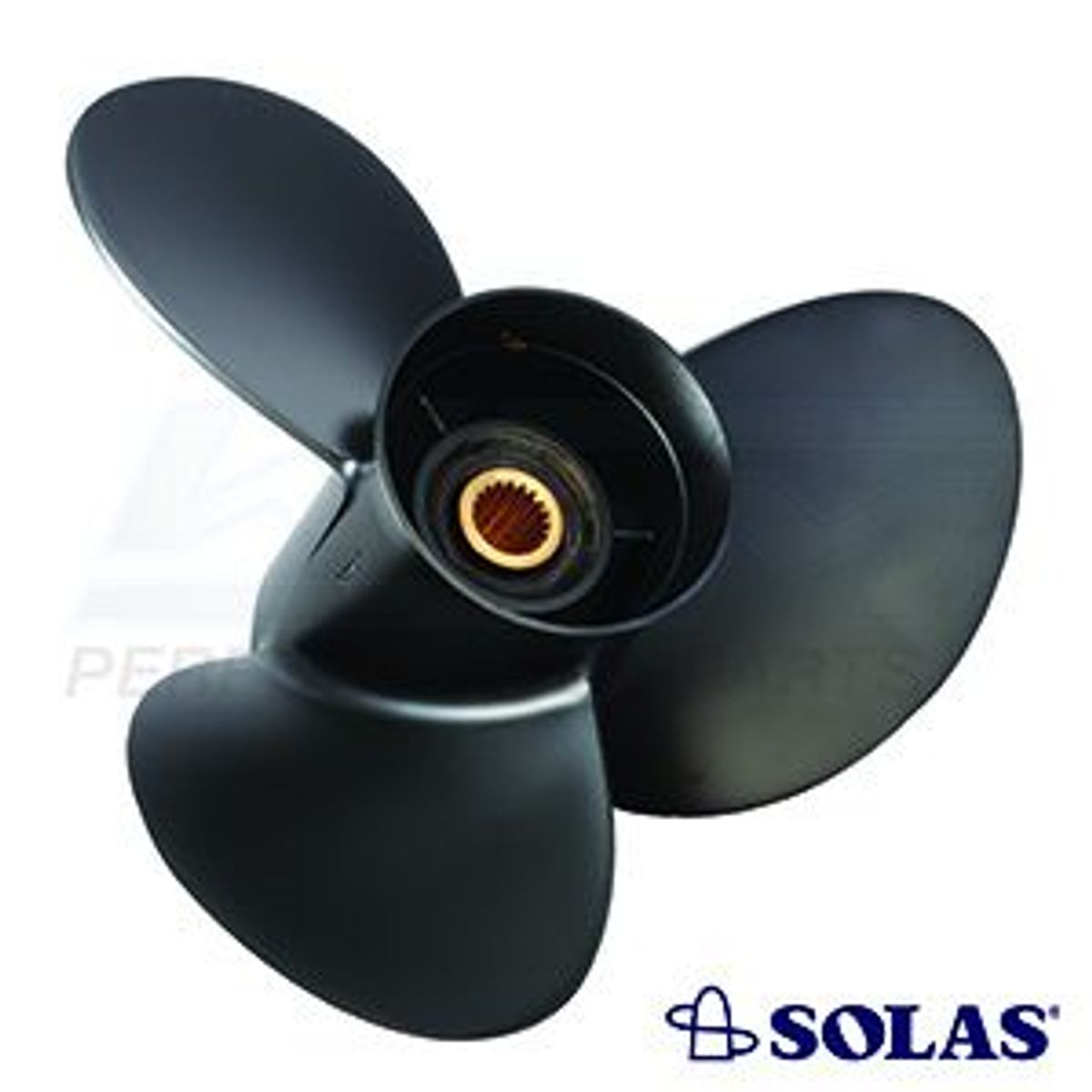 solas prop.w / hub Mercruiser bravo-ii (18.8x17) r hånd - 161118817