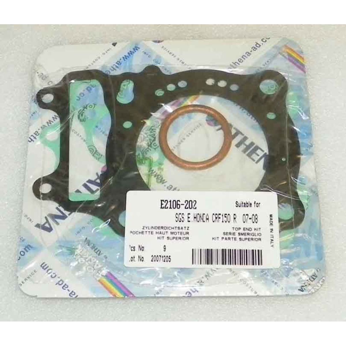 Top End Gasket Kit: Honda 150 CRF-R 07-09 - E2106202