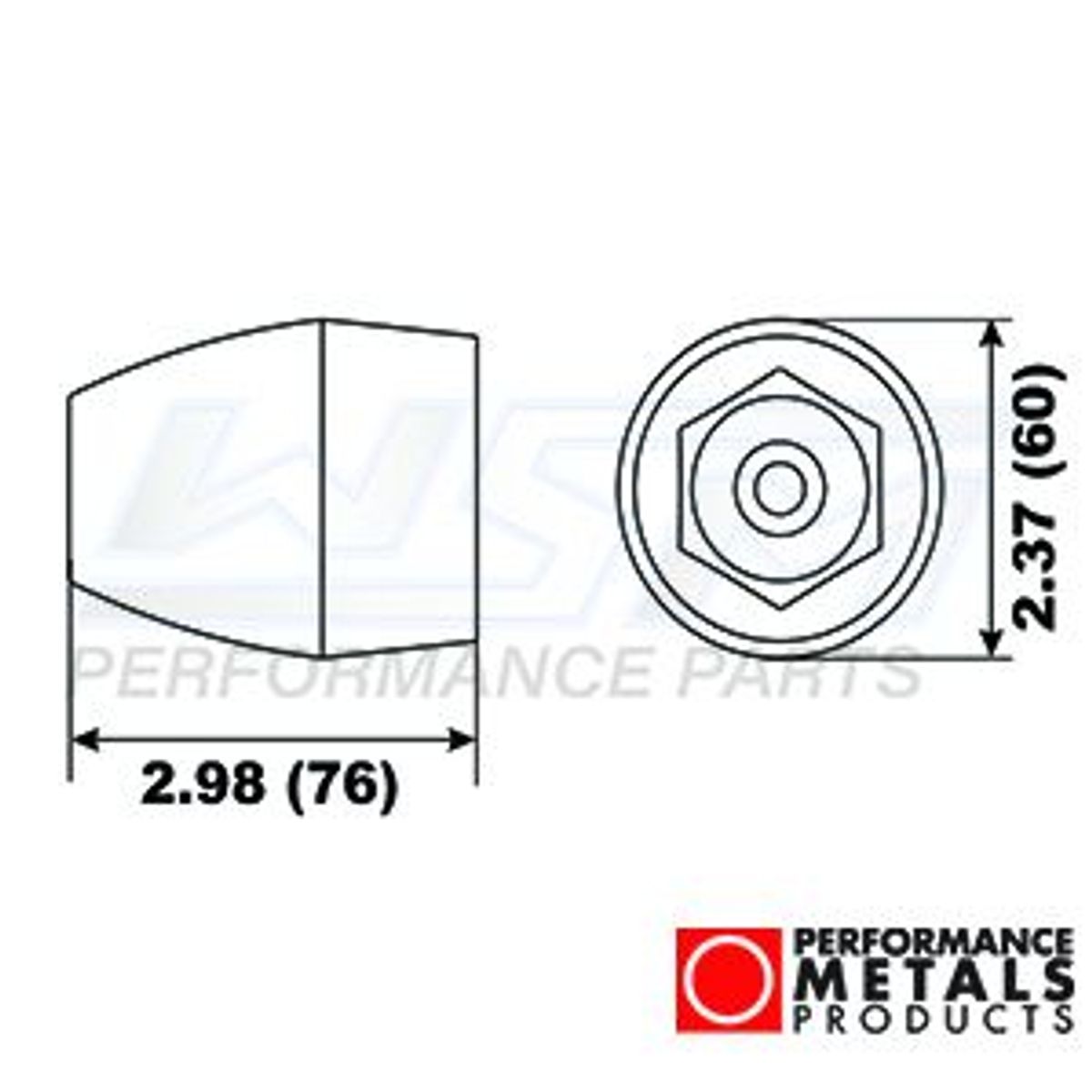 anode - aluminium - bravo 3 prop (2003 & før) - PMC00196A