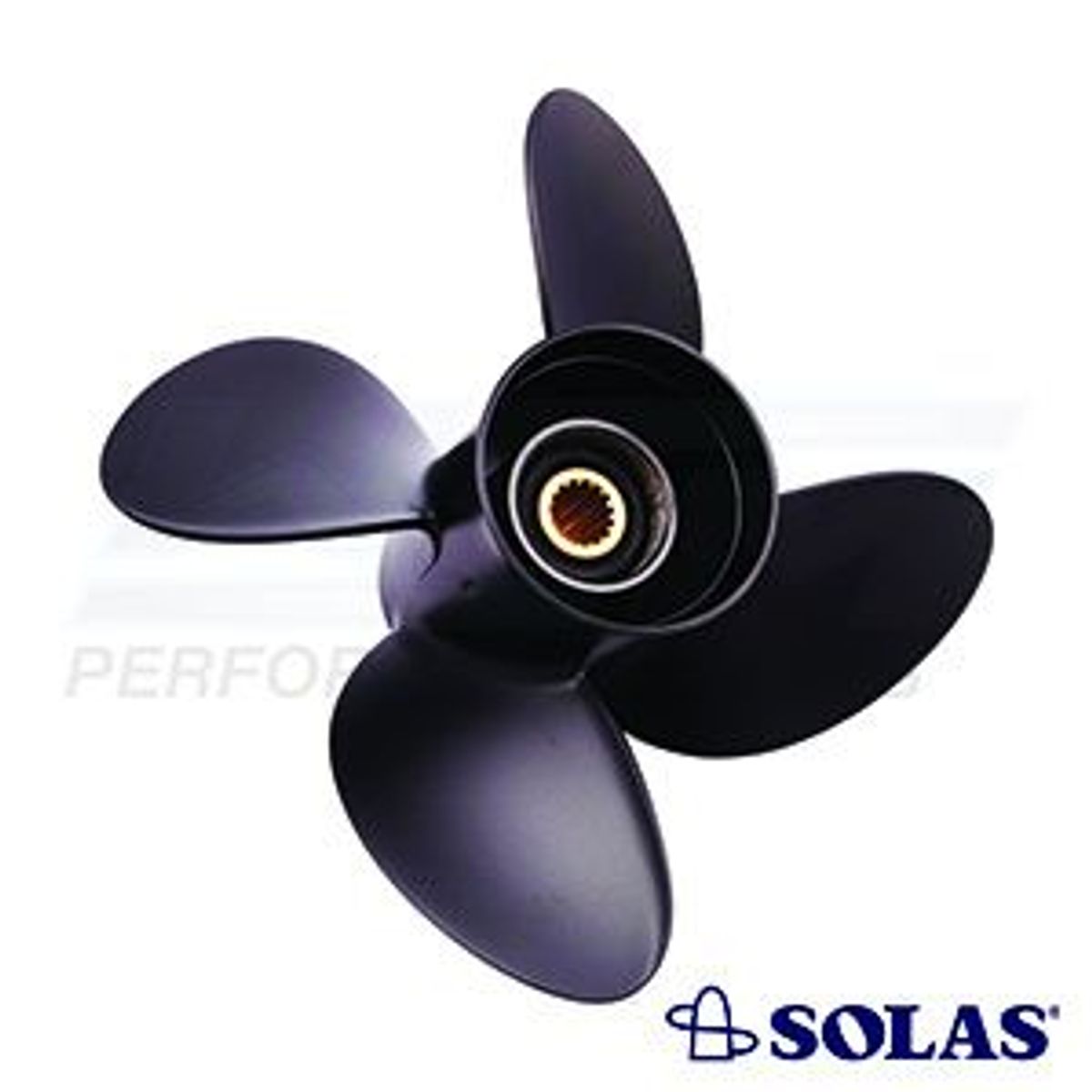 SOLAS prop. m / hub j / e / suz alum 4 str 90-140hp (13.75x19) 4 blade - 341313819