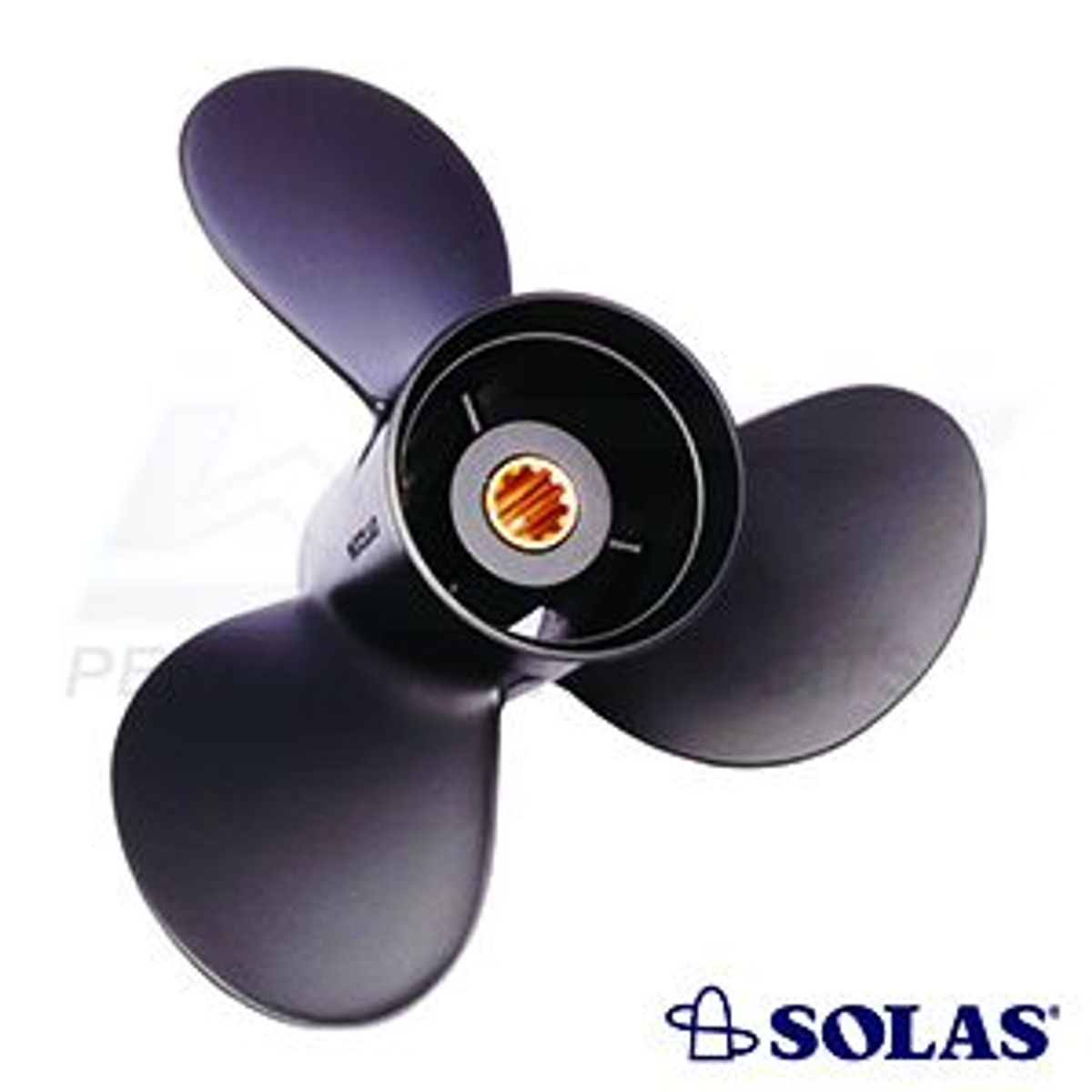 SOLAS prop. m / hub Niss / tohat / she alum 25/30 hk (9.9x9) 3 bl. - 521109909