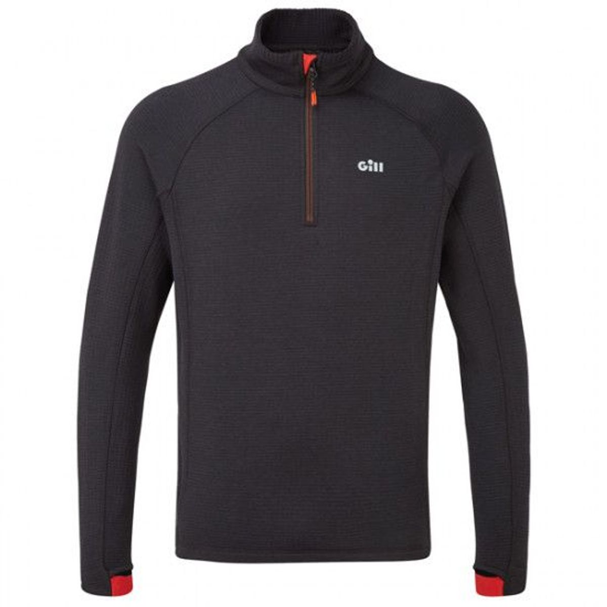 Gill 1081 4-vejs Thermal fleece m/halslynlås Grafit Str L - 1351056L