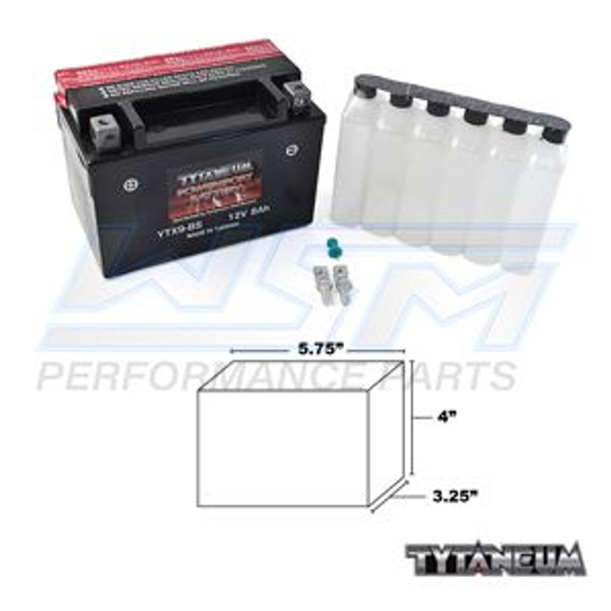 Honda / KTM / Polaris / Kawasaki / Suzuki / Yamaha 125-700 batteri - 66110