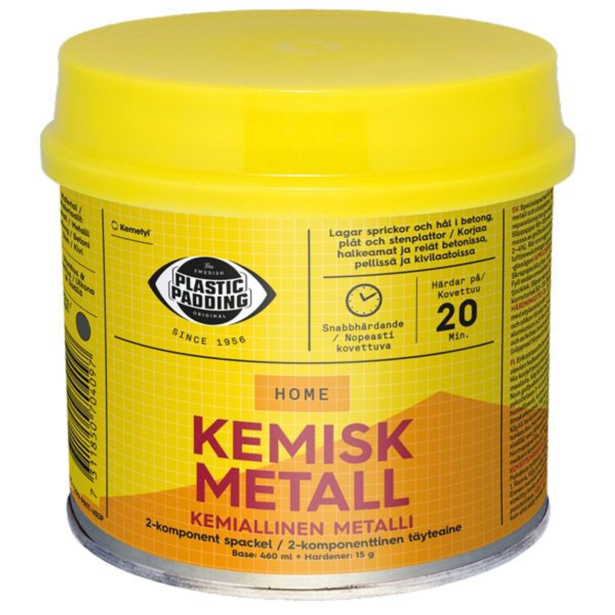 Plastic Padding Kemisk metal 460 ml. - 1671041