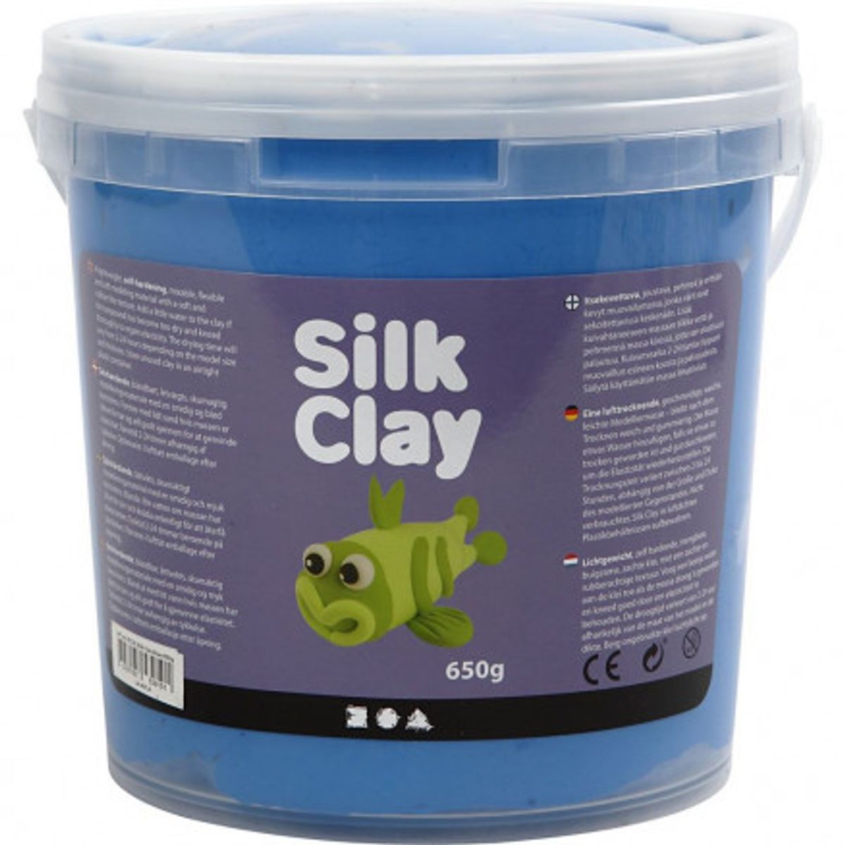 Silk Clay ®, blå, 650 g/ 1 spand