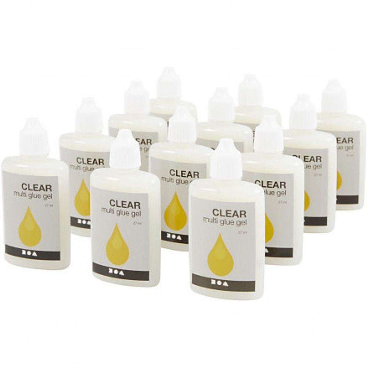 Clear Multi Glue Gel, 12x27ml