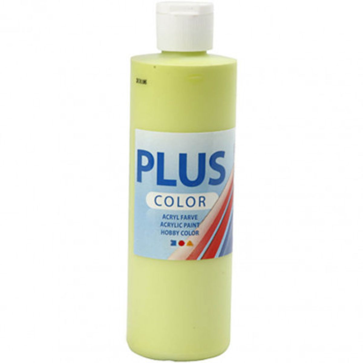 Plus Color hobbymaling, limegrøn, 250 ml/ 1 fl.