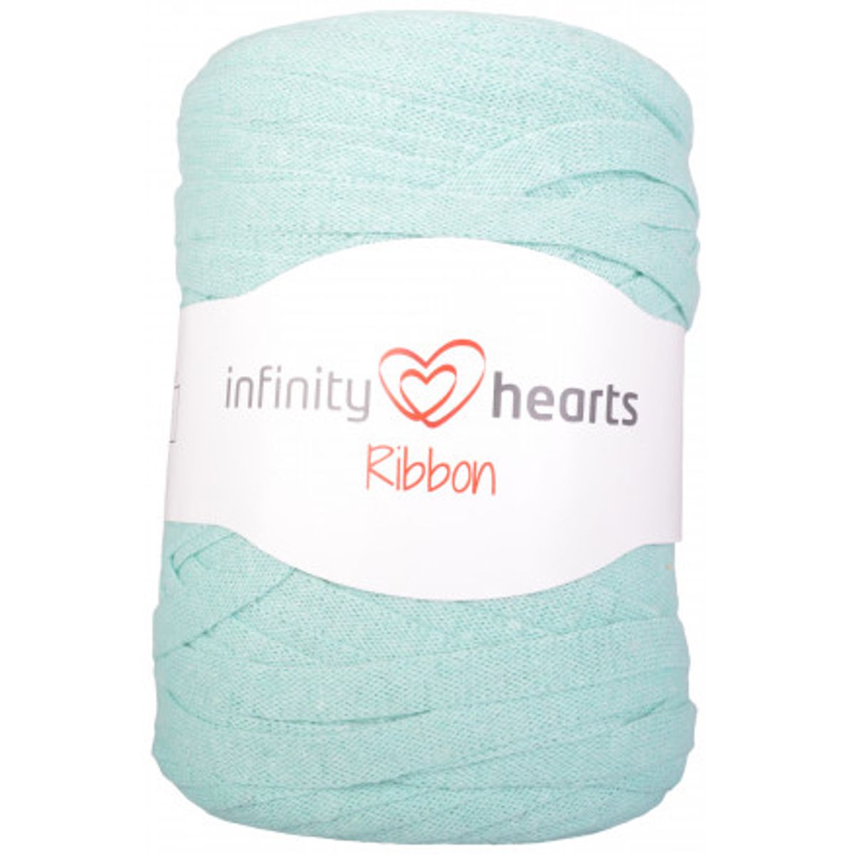 Infinity Hearts Ribbon Stofgarn 15 Mintgrøn