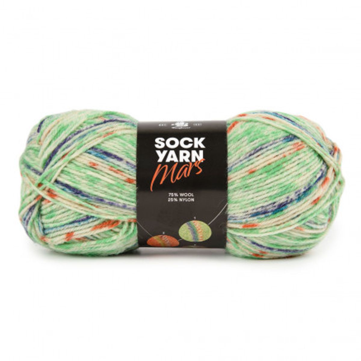 Mayflower Sock Yarn Universe Mars Strømpegarn 01